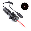 5mW mira laser vermelho com 2 mount arma portátil e interruptor de pressão (1xcr123a)
