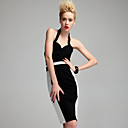 TS Vintage Style Halter Sheath Bodycon Dress