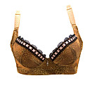 Cotton Demi Cup Push-up Detachable Straps With Lace Wedding/ Party Underwear Set