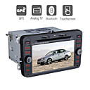 7 Inch Car DVD Player For Volkswagen with GPS Bluetooth TV