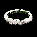 bel fiore di carta da sposa fiore corona ragazza