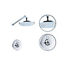 Chrome Thermostatic Bath Shower Faucet Set (0913 -1015)