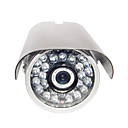 All Metal Camera with Sony 1/3" CCD Color Lens and 30 Night Vision Infrared LEDs