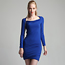 TS Cowl Neck Long Sleeve Dress