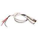 5-pin estremità aperta al 1 connettore BNC femmina con ingresso 12V DC per telecamera cctv