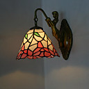 Antique Inspired Wall Light in Tiffany Style