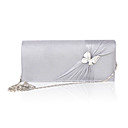 soie avec des parties en strass / soir sacs à main / embrayages
