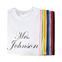 personalisierten "mrs." T-Shirt