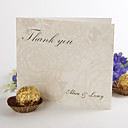 Folded Thank You Card - Blossom of peony(set of 50)