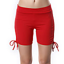 yogayf-frais de remise en forme de yoga en coton porter du rouge pantalons shorts de yoga sport