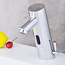 chromen wastafel kraan met waterkracht automatische sensor (warm en koud)