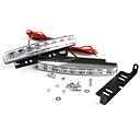 Universal 8-LED Nebellichter fürs Auto (Weißes Licht, 1 Paar)