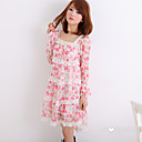 ts Kirsche Chiffon-Kleid