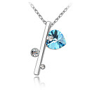 Crystal Chains of Love Necklace