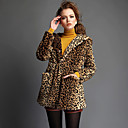 ts fancy Leoparden Cinch Taille outwear mit Kappe