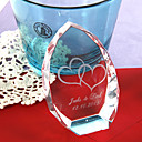 Personlized Elegant Crystal Table Display Keepsake