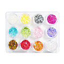 Heart Shaped Plastic Decoration Nail Art