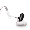 Noise Isolation In-Ear Stereo Earphones Black+White(3.5mm Jack / 112cm Cable)