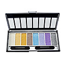 Shimmer 8 Colors Eye Shadow Palette with Free Brush