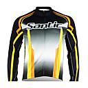 Santic - Giacca ciclismo maschile con il 100% in poliestere inverno 2011 di colore nero