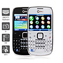 i7 Pro - dual sim de téléphone 2,3 pouces QWERTY clavier (double caméra, FM, Lecteur MP3/MP4)
