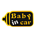relective waarschuwing sticker sticker (baby in de auto)