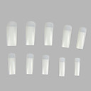 500 Pro Natural Half Well False Acrylic Nail Art Tips