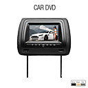 Schermo da 7 pollici digitale poggiatesta auto lettore dvd (trasmettitore fm, usb / sd, gioco)