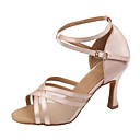 personnaliser les performances chaussures de danse en satin supérieure chaussures latines pour les femmes