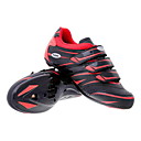 fietsen weg SPD-schoenen met glasvezel zool en leren bovenkant pvc kan compatibiliteit spd, look, spd-r, spd-sl