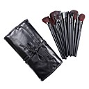24Pcs Professional Makeup Brush With Perfect Style Black Case - Worthy