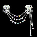 Shining Rhinestone Bridal Hair Combs