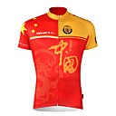 spakct-chinesische Element 100% Polyester Herren Radsport Kurzarm-Trikots