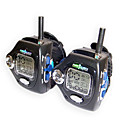20 Channels Wrist Watch Style Walkie Talkie with Big Backlight LCD Screen
