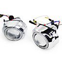g241 angel eyes xenon koplampen met projector lens, 2 stuks