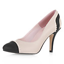 lederen stiletto pompen met imitatie parel voor feest / 's avonds