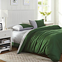 verde por completo de 4 piezas duvet cover set