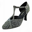 Customized Taffeta Latin/Ballroom Dance Performance Shoes For Women (More Colors)