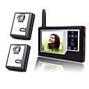 Wireless 3.5 Inch TFT Monitor Video Door Phone with 2 Cameras (Record,Photo)