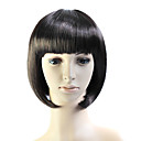 Capless Bob Style 100% Heat Friendly Fiber Straight Hair Wig