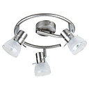 Semi Flush Mount with 3 Lights - Downward