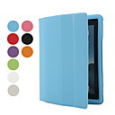 iPad 2用 スリム PUレザー/プラスチック カバー ハードケース(多色)