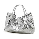 Frauen doppelseitigen Pailletten Tote / Handtasche