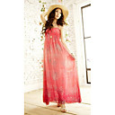 Chiffon Square Neck Maxi Dress (More Colors)