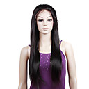 Lace Front With Adjustable Strap At Back Yaki Straight 22 inch Indian Remy Lace Wig 26 Colors Available