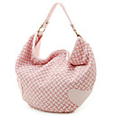 las señoras de moda de trenzas pu bolsa de hombro