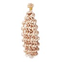 Indian Remy Hair 20 Inch Keratin Pre-Bonded Flat-Tip Curly Hair Extensions Multiple Colors Available