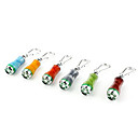  projeto lindo lanterna 5 led com mosquetão clip (cores sortidas)