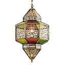 stijlvolle hanglamp met 1 licht in gouden