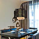 Pendant light with 1 Light in Black Shade